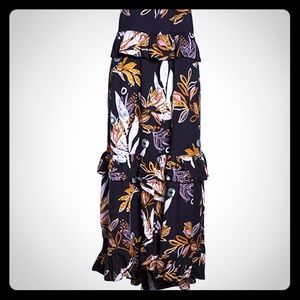 FREE PEOPLE - Linen maxi dress